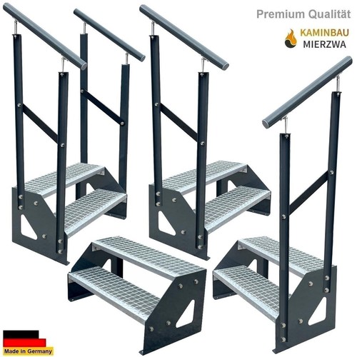 Außen treppe anthrazit - außen-,