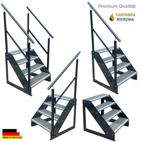 Außen treppe anthrazit - außen-,