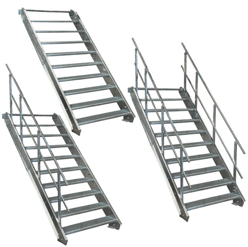 Stufen stahltreppe breite - stufen,