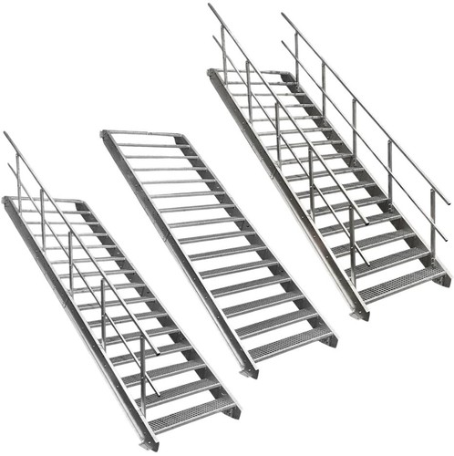 Stufen stahltreppe breite - stufen,