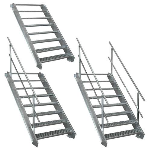 Stufen stahltreppe breite 60 - stahltreppe,
