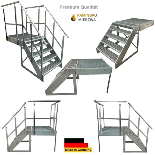 Stahltreppe verzinkt stufen - stahltreppe, 5