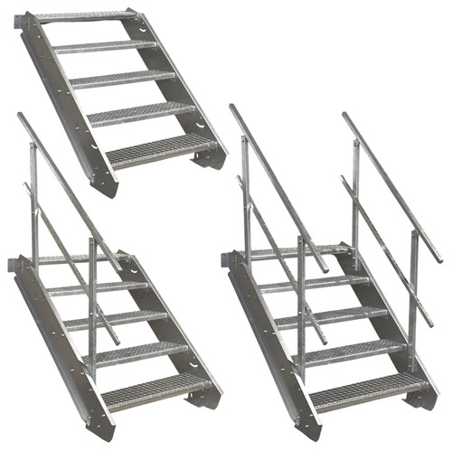 Stufen stahltreppe breite 60 - 5,